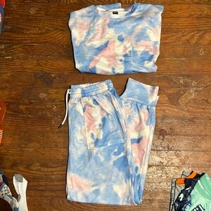 Matching shirt and pants